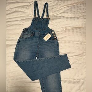 Women's Blue Denim Overalls